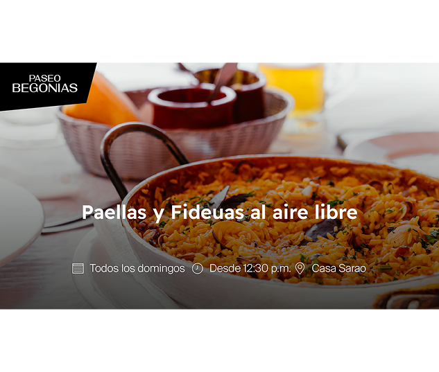 Paellas y Fideuas al aire libre