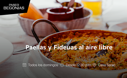 Paellas y Fideuas al aire libre